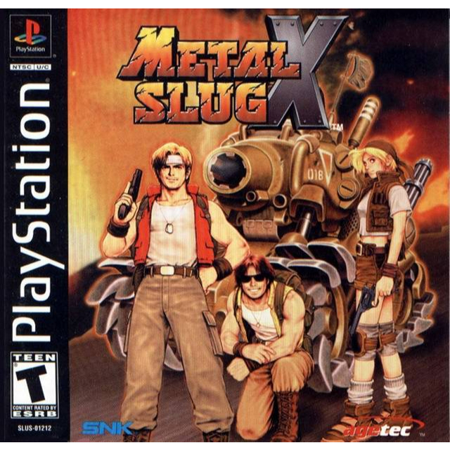 [PS1] Metal Slug X (1 DISC) เกมเพลวัน แผ่นก็อปปี้ไรท์ PS1 GAMES BURNED CD-R DISC