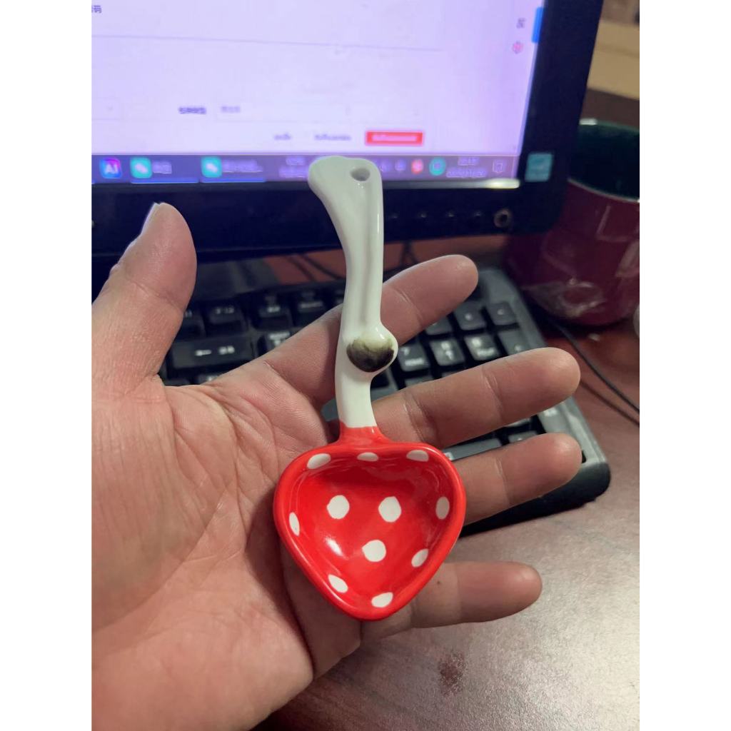 01ช้อนเซรามิค ด้ามจับยาว ลายการ์ตูนน่ารัก ขนาดเล็ก ของใช้ในครัวเรือน แบบสร้างสรรค์ สําหรับเด็กผู้หญิง - รูปที่ 5