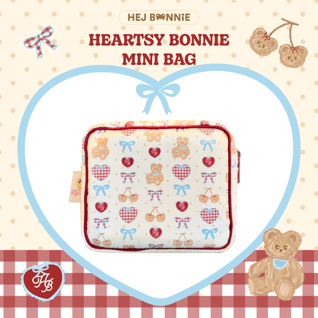 Heartsy Bonnie Mini Bag🍒 | Hej Bonnie Official
