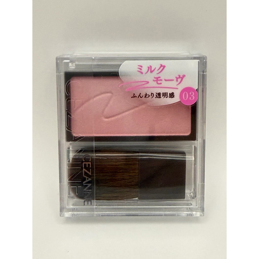 Cezanne Cheek Blush 2.2 g. สี 03 Milk Mauve ของแท้จากญี่ปุ่น