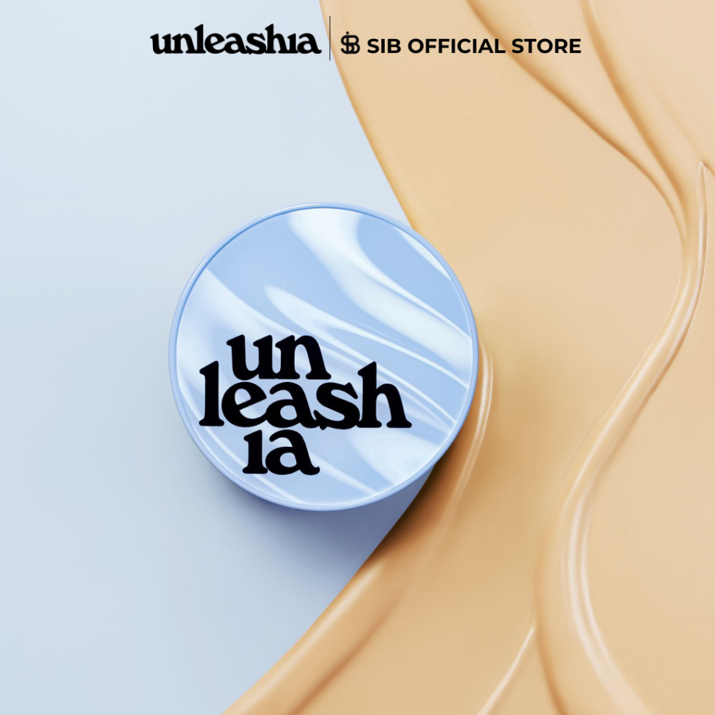 UNLEASHIA Babe Skin Baby Blue Cushion | คุชชั่นเกาหลี Semi-Matte Glow ผิวเนียนแบบ Soft Blur[SIB.SEO] รูปที่ 2