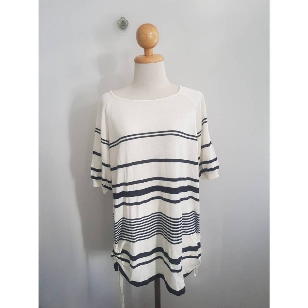 เสื้อโพลีผ้าทอ Shoo-la-rue 44/28