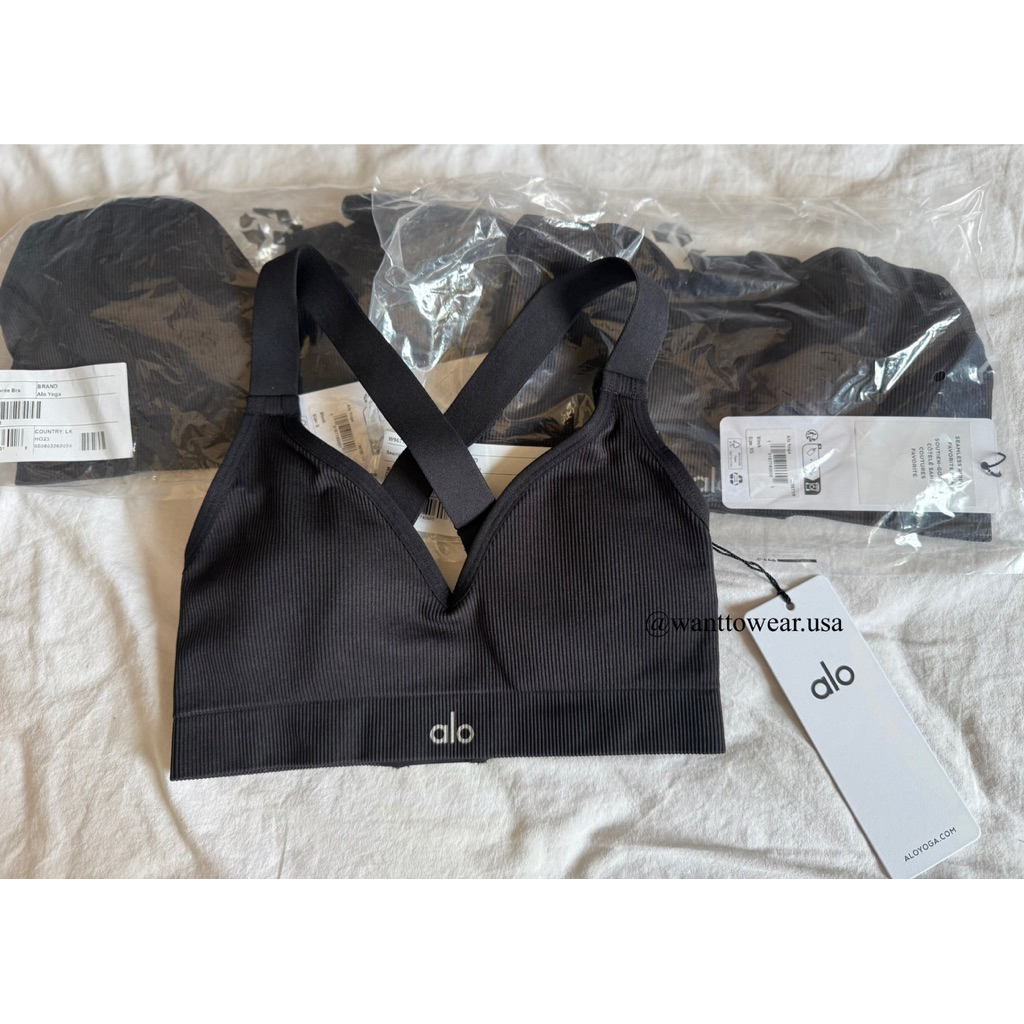 (พร้อมส่งแท้100%🇺🇸) Alo Seamless  Bra