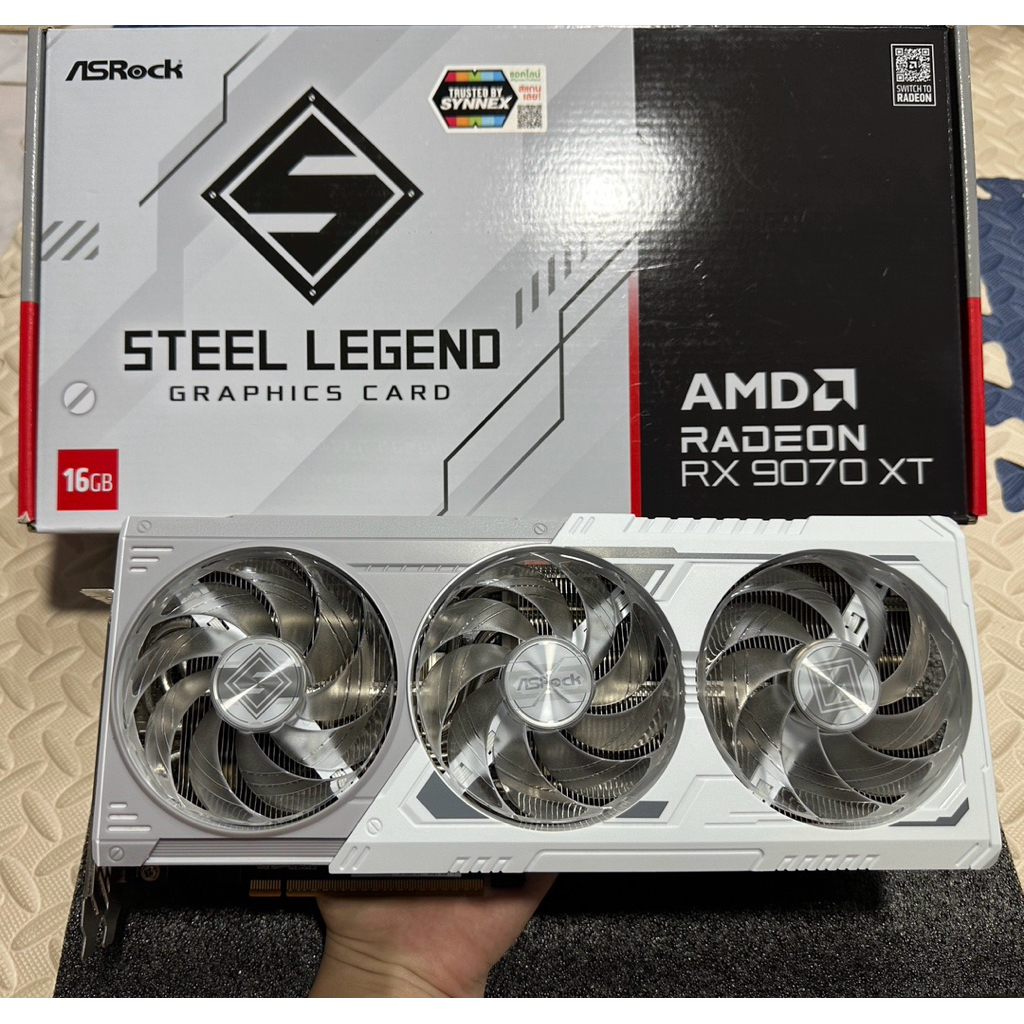 RX9070XT Asrock Steel legend 16GB