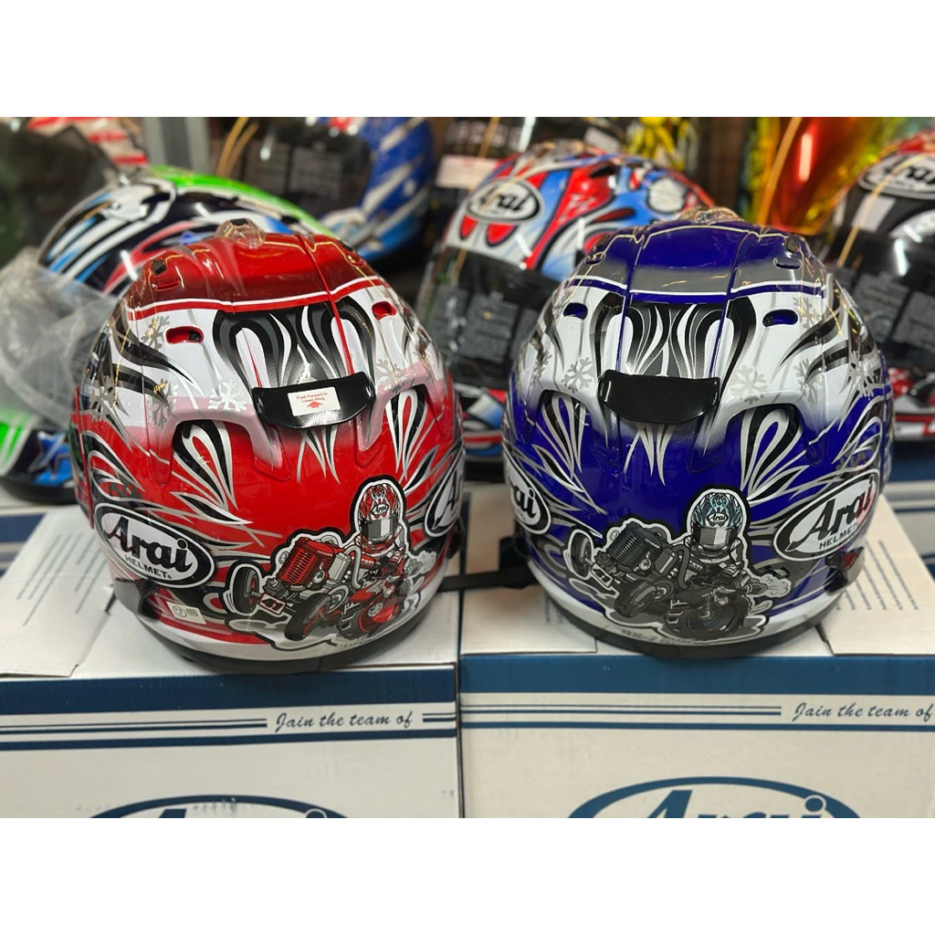 หมวกกันน๊อตArai งาน1:1 ไฟเเดงดำ ไฟดำ ไฟน้ำเงิน เเข็งเเรง สวยงาม thumbnail 4