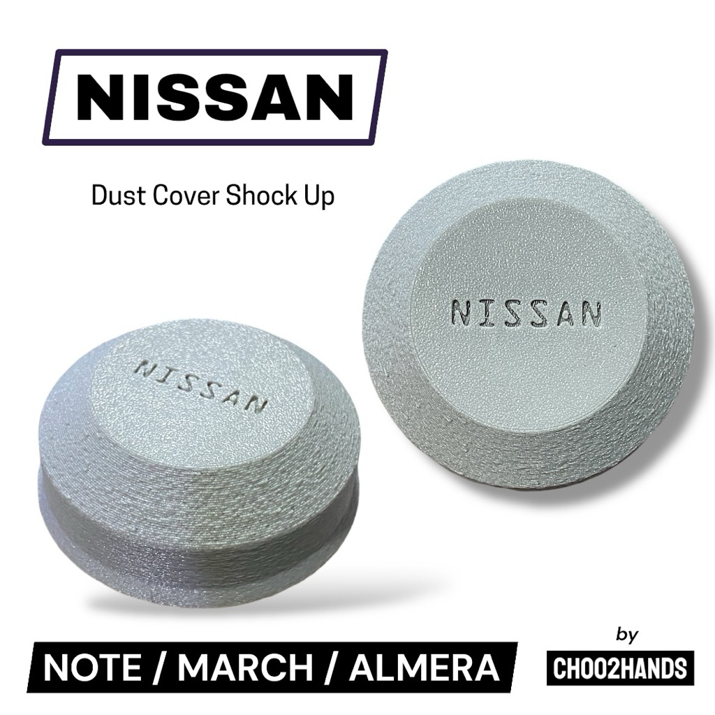 ฝาปิดหัวโช๊ค ฝาปิดเบ้าโช้คหน้า NISSAN MARCH NOTE ALMERA (2010-2024) สำหรับยางรองหัวโช๊คที่มีขนาดเส้นผ่าศูนย์กลาง 67.5mm