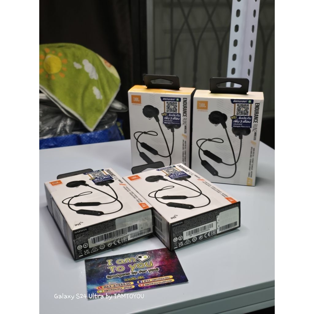 ‼️24 กล่องสุดท้ายย!!!‼️[DEMO/ตัวโชว์]หูฟังบลูทูธ JBL ENDURANCE RUN 2 wireless BT