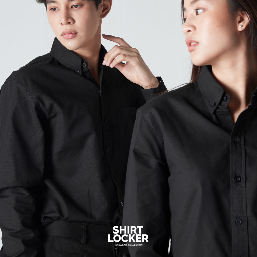 เสื้อเชิ้ตแขนยาว คอปก ทรงสลิมฟิต พร้อมส่ง ตรงปก by SHIRT LOCKER