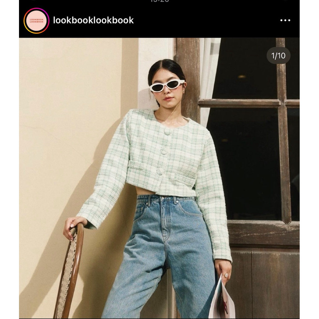 Used สภาพ 90% Lookbooklookbook Louise in macha