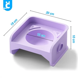 [ส่งฟรี🇹🇭] Cleverpet ชามสัตว์เลี้ยง ต่อกันได้ ยกสูง ถ้วยอาหาร หมา แมว Pet Bowl