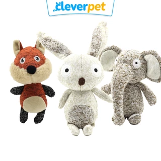 [ส่งฟรี🇹🇭] CleverPet ของเล่นสุนัข บีบมีเสียง แข็งแรงทนทาน ตุ๊กตาสุนัข Rabbit Dog Toy