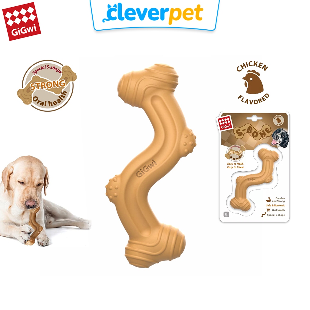 [ส่งฟรี🇹🇭] GiGwi กระดูกสุนัข ของเล่นหมา กระดูกขัดฟัน กระดูกไนลอน Nylon Dog Bone CleverPet