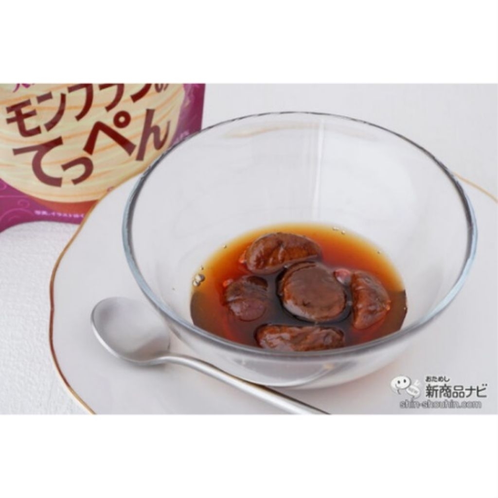 Kracie Mont Blanc Top (65g) เกาลัดแช่ในน้ำเชื่อมรัม  ขนมหวานสไตล์ตะวันตก  เกาลัด ขนมญี่ปุ่น ราคา ถูกที่สุด ดีลบีเคเค แกลเลอรีภาพที่ 4