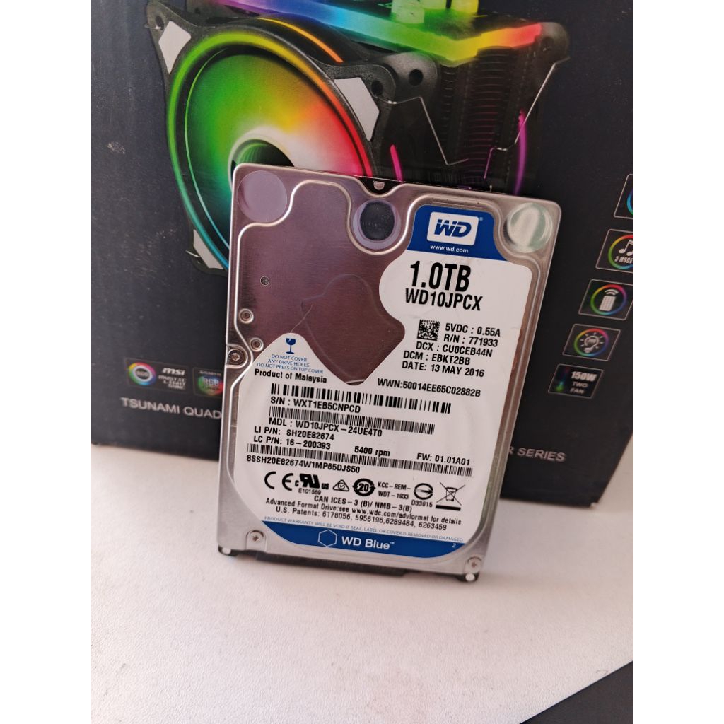 hdd 1TB.Notebook. สินค้ามือ2