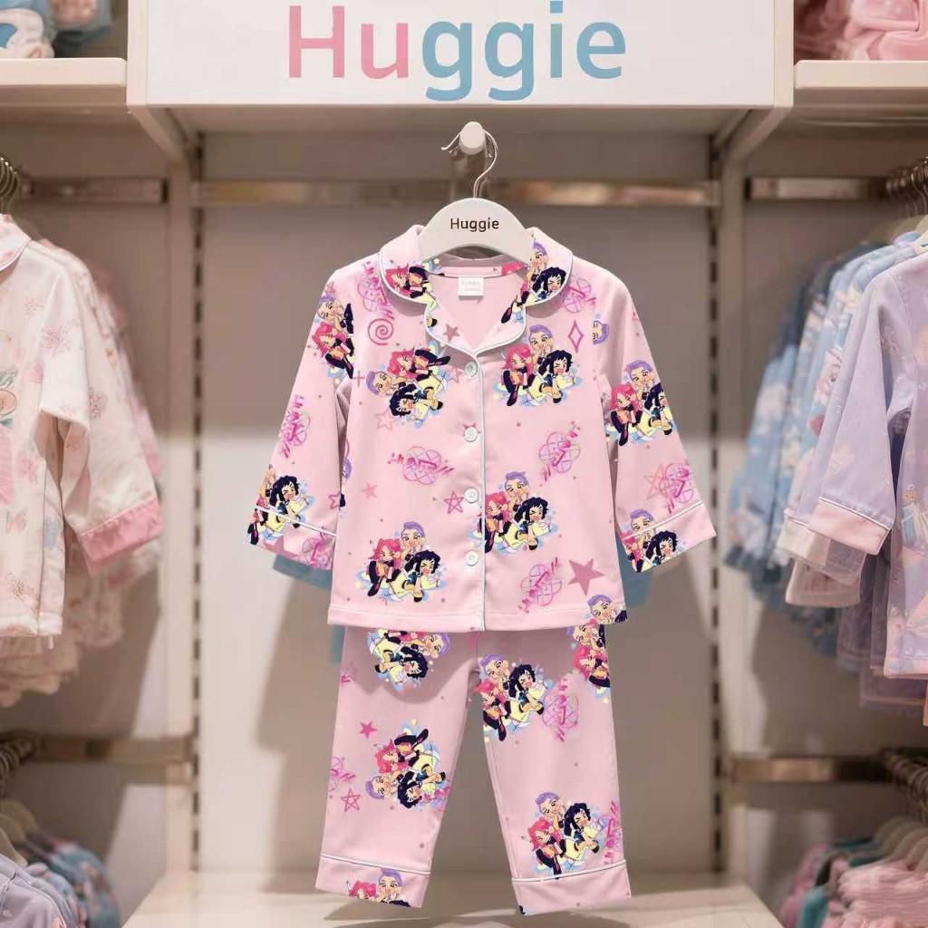 พร้อมส่ง ม01-ม04  7260 ชุดนอนเกิร์ลกรุ๊ป