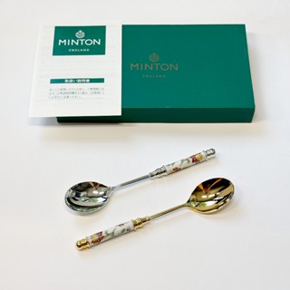 ช้อนชาสแตนเลสสุดหรู ดีไซน์ Haddon Hall จาก Minton | Teaspoon