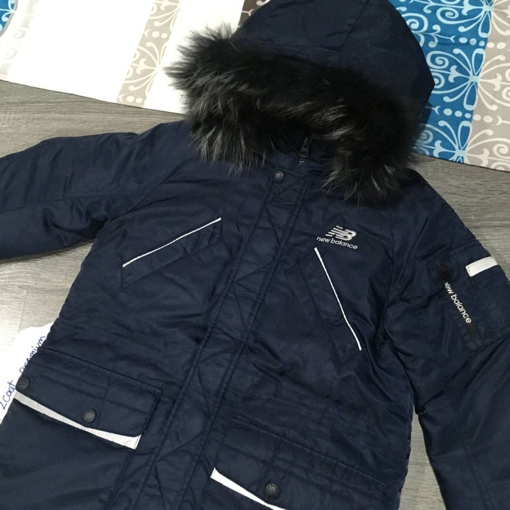 New Balance Goose Down Parka เสื้อกันหนาวขนห่าน ไซส์เด็กโต แท้มือสอง