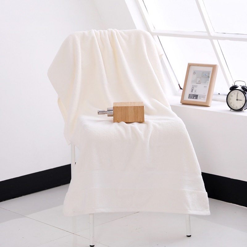 ผ้าเช็ดตัว คอตตอน 100% สารต้านจุลินทรีย์ นุ่มและดูดซับ ขนาด70x140 ซม - รูปที่ 3