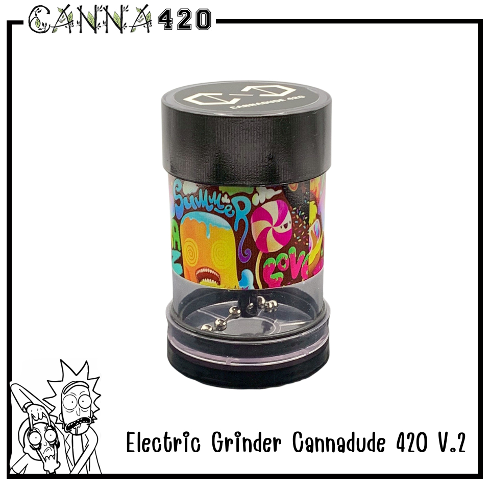 Electric Grinder Cannadude 420 V.2 ระบบเดียวกับ Wakit Grinder [GDS78]  เครื่องบดไฟฟ้า อัตโนมัติ