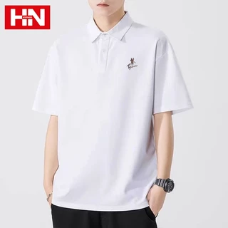 HYPNOS Polo Shirt H Collection 9001-F ผ้าหนาทรงสวย ใส่ได้ทั้งชายหญิง ทรงหลวมสบาย รีดง่าย เสื้อยืดโปโลสีพื้น