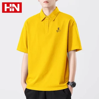 HYPNOS Polo Shirt H Collection 9001-F ผ้าหนาทรงสวย ใส่ได้ทั้งชายหญิง ทรงหลวมสบาย รีดง่าย เสื้อยืดโปโลสีพื้น