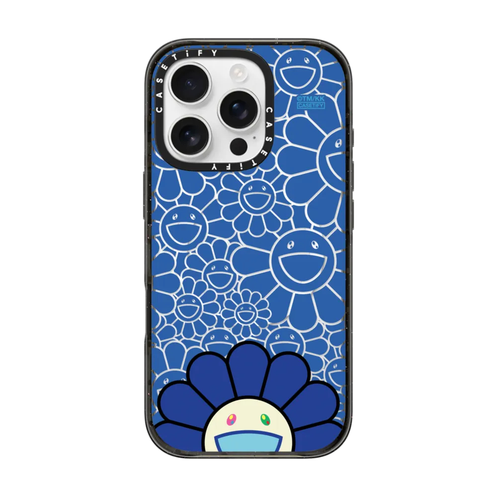 🇹🇭[ของแท้ 100% พร้อมส่ง] เคสโทรศัพท์ Casetify x Murakami SMILE (BLUE) 16 PRO