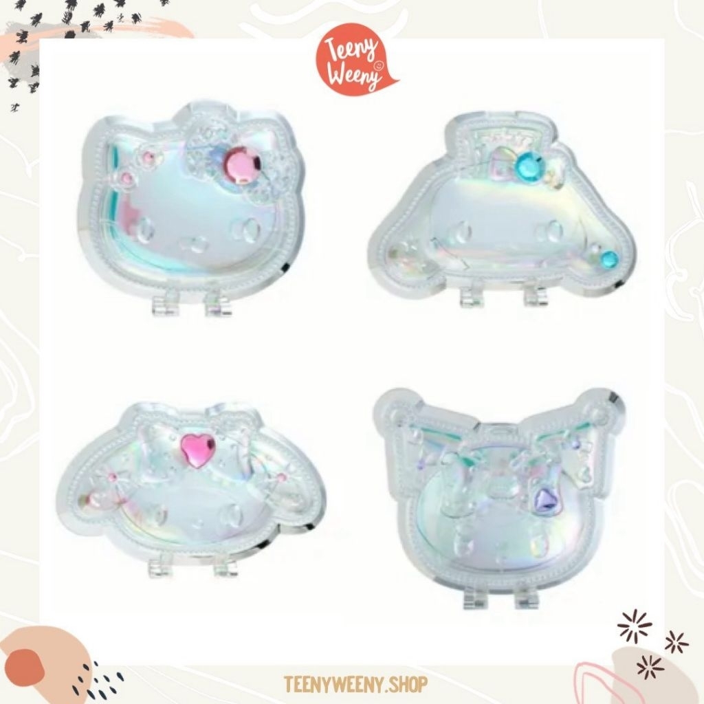 กระจกซานริโอ้ รุ่นติดคริสตัล Sanrio Mirror