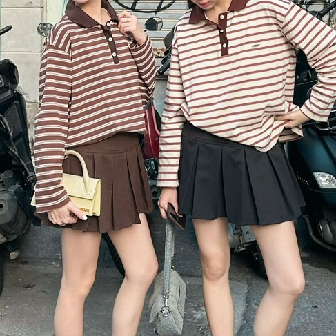 TheBlancPale : TAMMY SKIRT กระโปรงจีบรอบสุดคิ้วท์