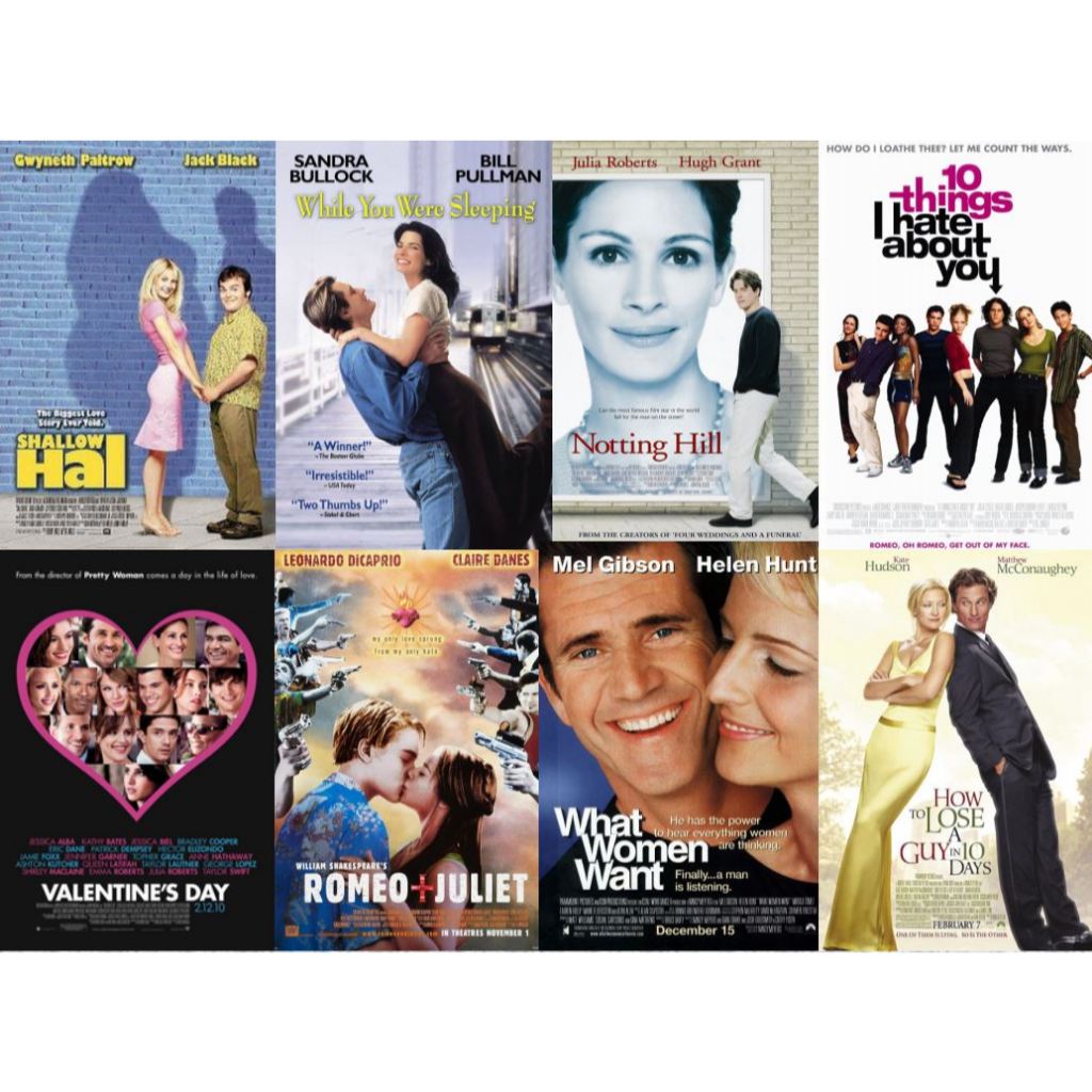 Flash Drive 64Gb While You Were Sleeping_Nothing Hill_Shallow Hal_Romeo and Juliet HD 1080p และ 4K