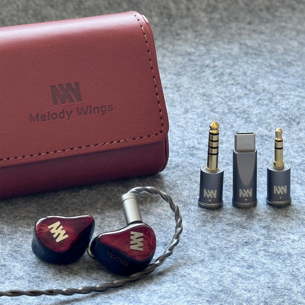 [ประกันศูนย์ไทย] Melody Wings Venus หูฟัง IEMs 4 ไดรเวอร์ 3BA+1DD ครอสโอเวอร์ 3 ทาง เสียงสมดุล ราคา ถูกที่สุด ดีลบีเคเค แกลเลอรีภาพที่ 4
