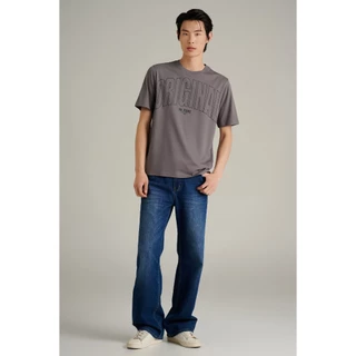 Mc JEANS (แม็คยีนส์) Online Exclusive เสื้อยืดผู้ชาย เสื้อยืดแขนสั้น ทรงเรกูลาร์ มีให้เลือก 5 สี MTTPB23