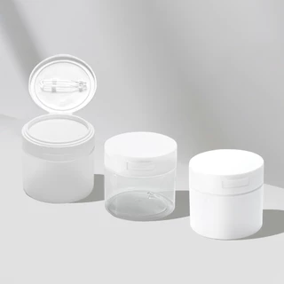 [COSS] กระปุกโทนเนอร์แพด 250ml พร้อมที่คีบ | กระปุกใส่สำลี / Gel Toner Pad | ขวดโทนเนอร์ pad | พร้อมส่งจากไทย