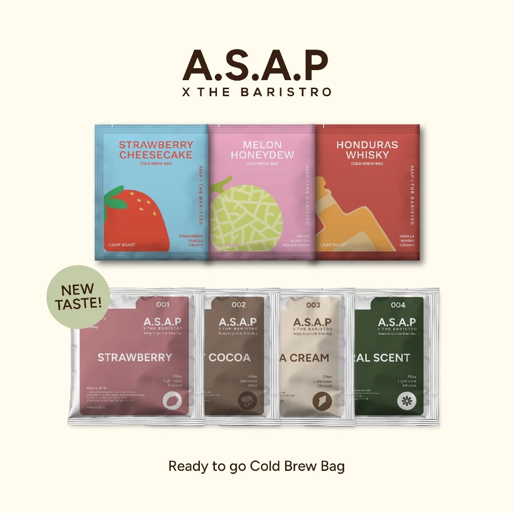 Asap X The Baristro - Cold Brew Bag Special