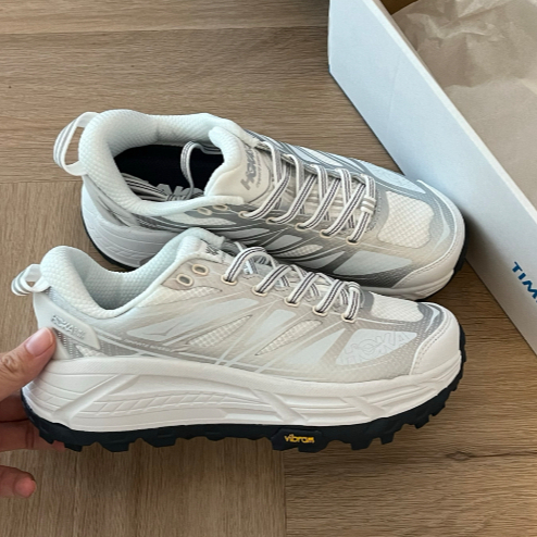 HOKA ONE ONE Mafat Speed 2 CMEVA Rubber EVA, VIBRAM ® Rubber Star Moon White