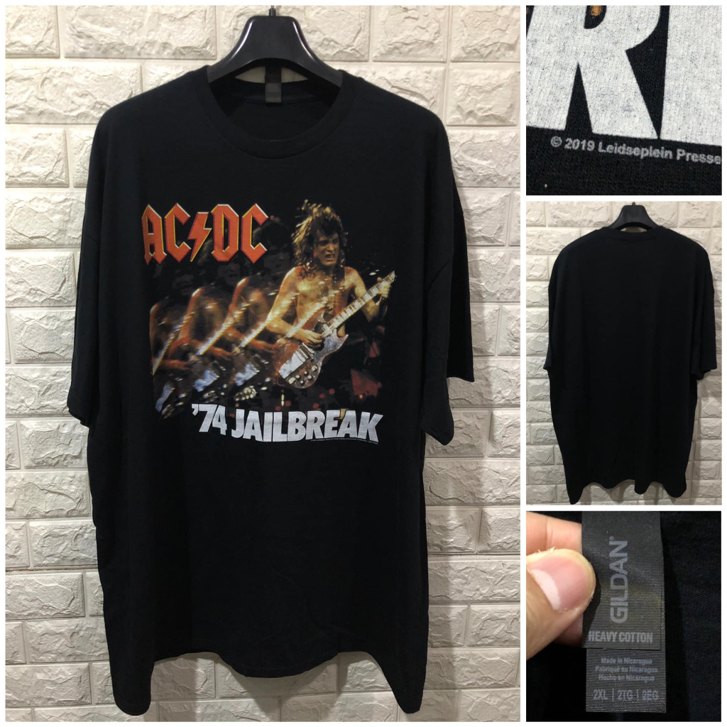 [จัดส่งฟรี!!!] เสื้อวงดนตรี AC/DC ปี 2019 Size 2XL สินค้าลิขสิทธิ์แท้ 100%
