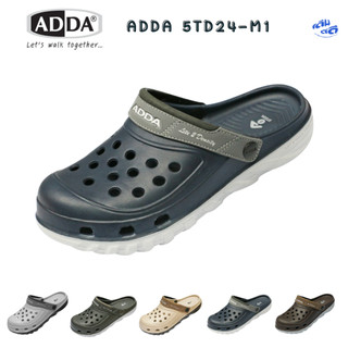 ADDA 5TD24-M1 รองเท้า 2Density ผู้ชาย แบบสวม หัวโต EVA เบา ใส่สบาย ไซส์ 7-11