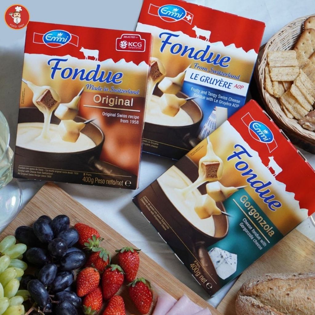 Emmi Fondue Cheese 400g ชีสฟองดู นำเข้าจากสวิตเซอร์แลนด์