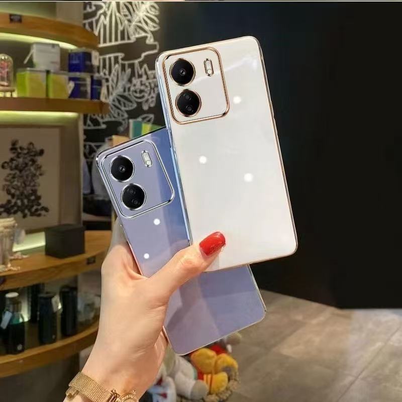 ส่งจาก กทม /เคสขอบตรง สำหรับ OPPO A59 A54 A98 A96 A17 A17K A57 A77 A77S เคสกันกระแทกขอบตรง