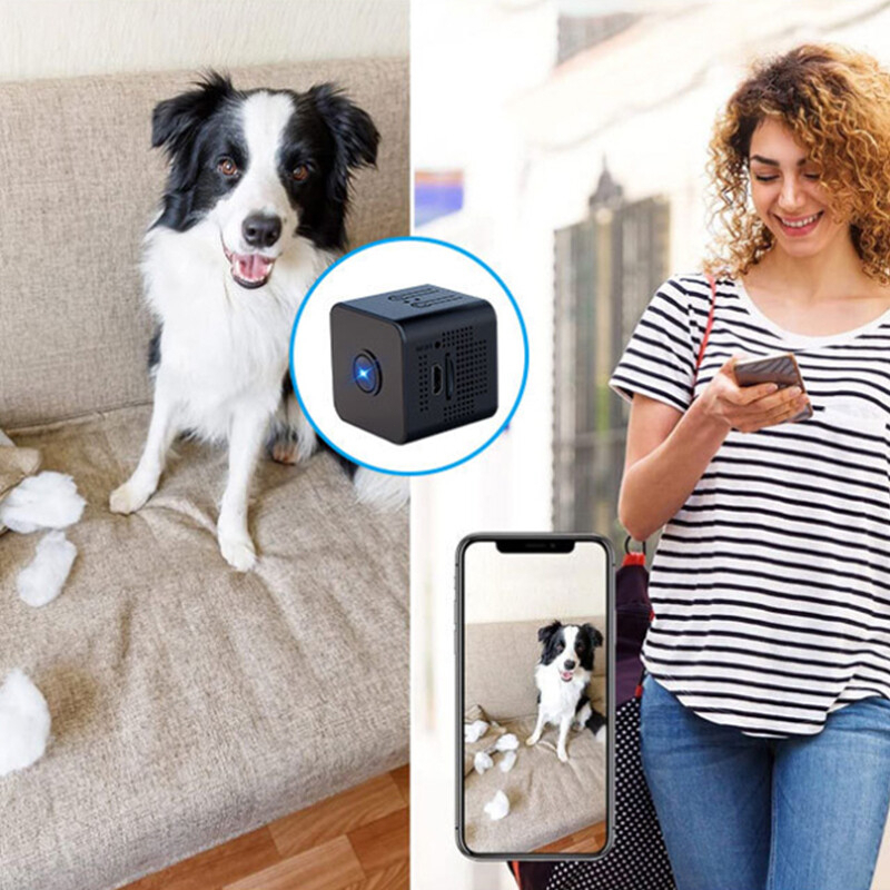 กล้องวงจรปิดขนาดเล็ก 8K HD WIFIในตัว โหมดกลางคืนอินฟราเรด กล้องวงจรปิดไร้สาย กล้องรักษาความปลอดภัย ราคา ถูกที่สุด ดีลบีเคเค แกลเลอรีภาพที่ 8