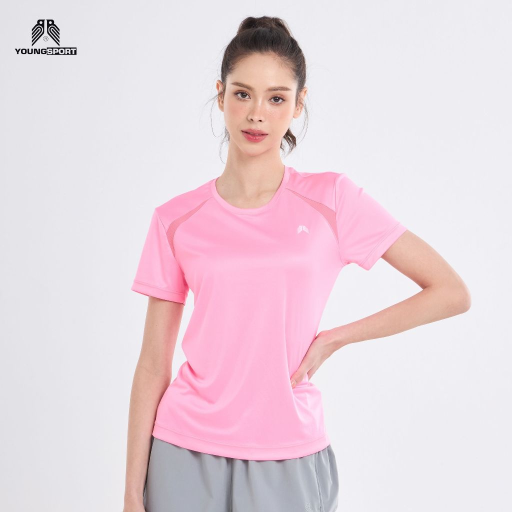 Young Sport T-shirt I Y-7761 I เสื้อยืดเเขนสั้นผู้หญิง นุ่มใส่สบาย ระบายอากาศได้ดี
