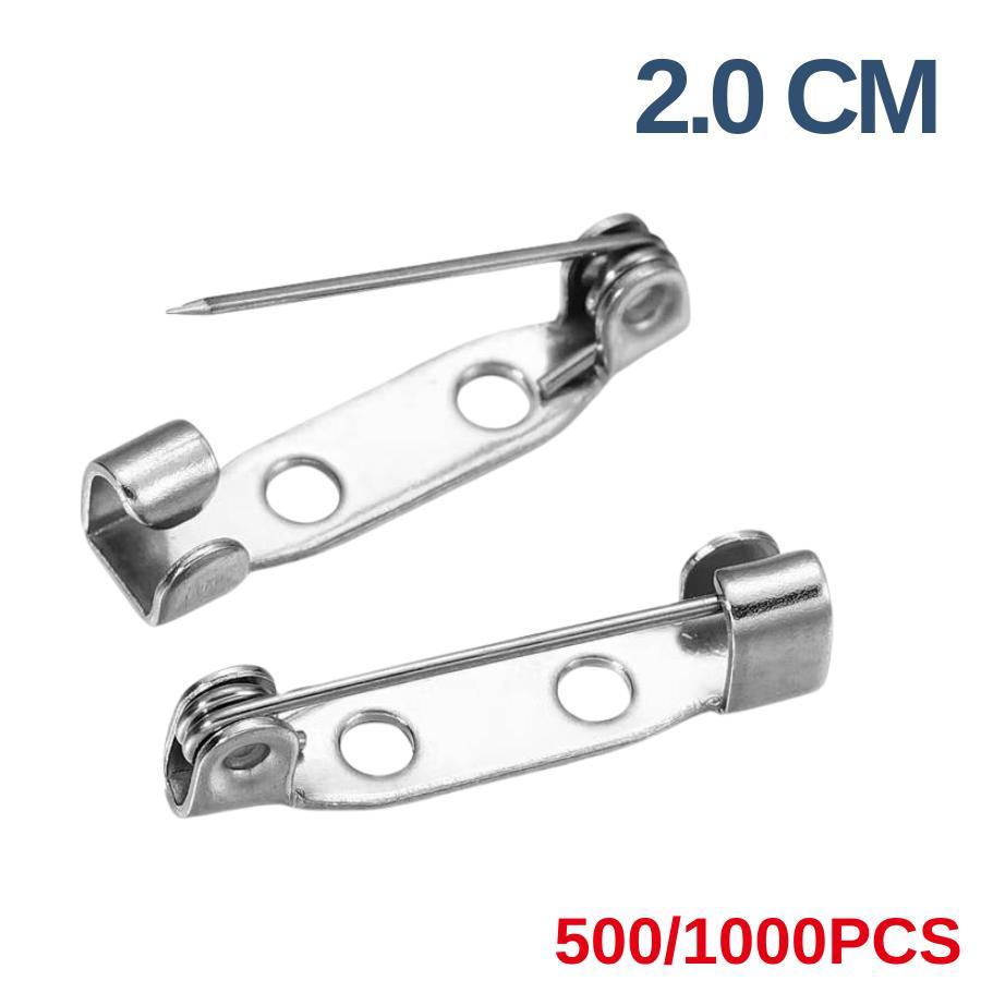 GaGiNang เข็มกลัดแป้นยาว สีเงิน เข็มติดเสื้อผ้า ตะขอติดอะไหล่ โบว์ กิ๊ฟ ดอกไม้ 2ขนาด ใช้งานเนกประสงค์ สะดวกต่อการใช้งาน - รูปที่ 7