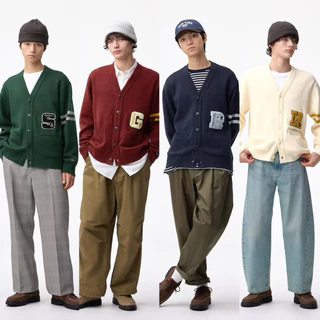 พร้อมส่งในไทย ‼️ร้านนี้ถูกที่สุด‼️ เสื้อคาดิแกน Harry Potter x GU ใส่ได้ทั้งหญิงและชาย คอลนี้สวยมากกกกก