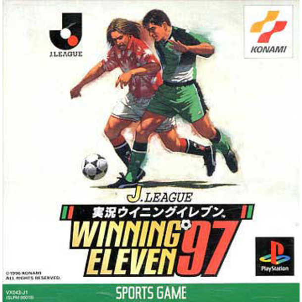 [PS1] J.League Jikkyou Winning Eleven '97 (1 DISC) เกมเพลวัน แผ่นก็อปปี้ไรท์ PS1 GAMES BURNED CD-R D