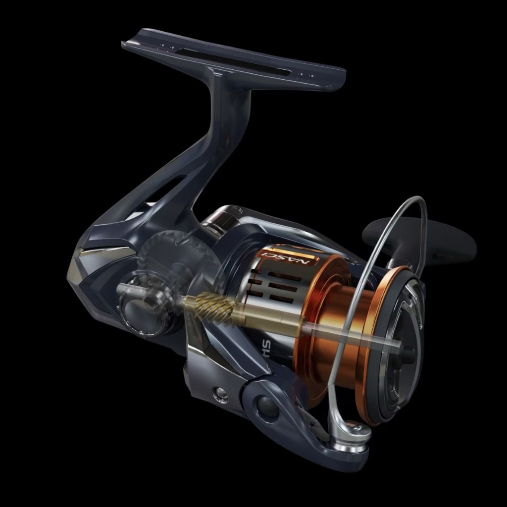 SHIMANO NASCI ปี25 รอกแนสซี่ รอกสปิน รอกตีเหยื่อปลอม รอกตกสวาย รอกงานหน้าดิน ราคา ถูกที่สุด ดีลบีเคเค แกลเลอรีภาพที่ 2