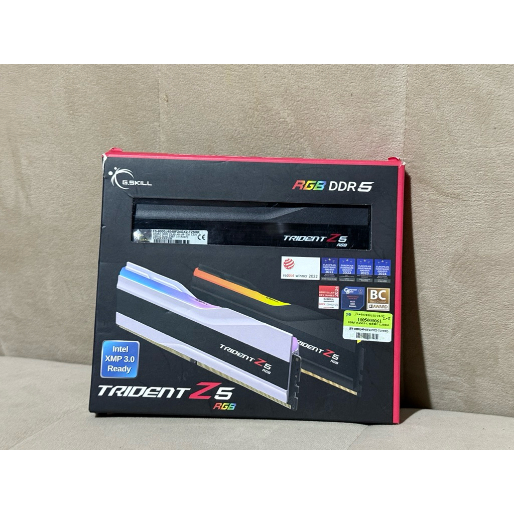 48GB (24GBx2) DDR5 8000MHz RAM (หน่วยความจำ) G.SKILL TRIDENT Z5 RGB (INTEL XMP) (MATTE WHITE) (F5-80