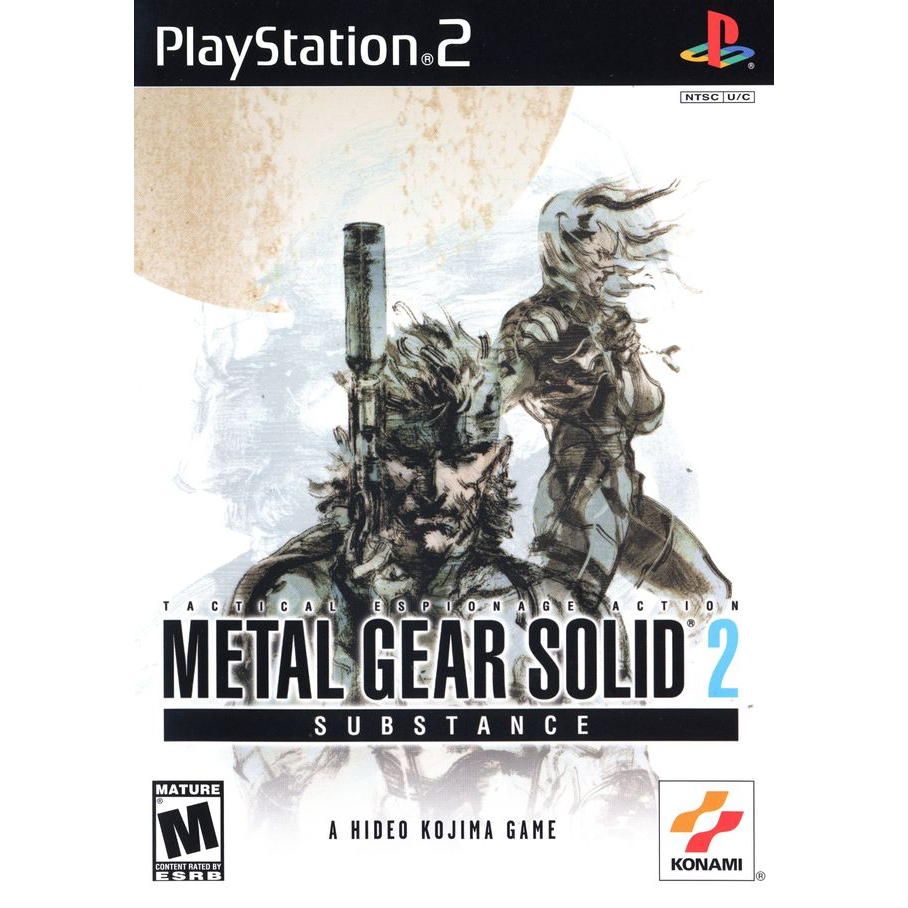 [PS2] Metal Gear Solid 2 : Substance (DVD9)(1 DISC) เกมเพลทู แผ่นก็อปปี้ไรท์ PS2 GAMES BURNED DVD-R DISC