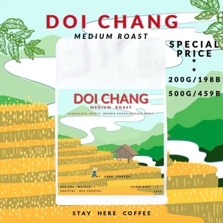 เมล็ดกาแฟคั่วเข้ม,คั่วกลาง,คั่วอ่อน ดอยช้าง (Doi Chang)