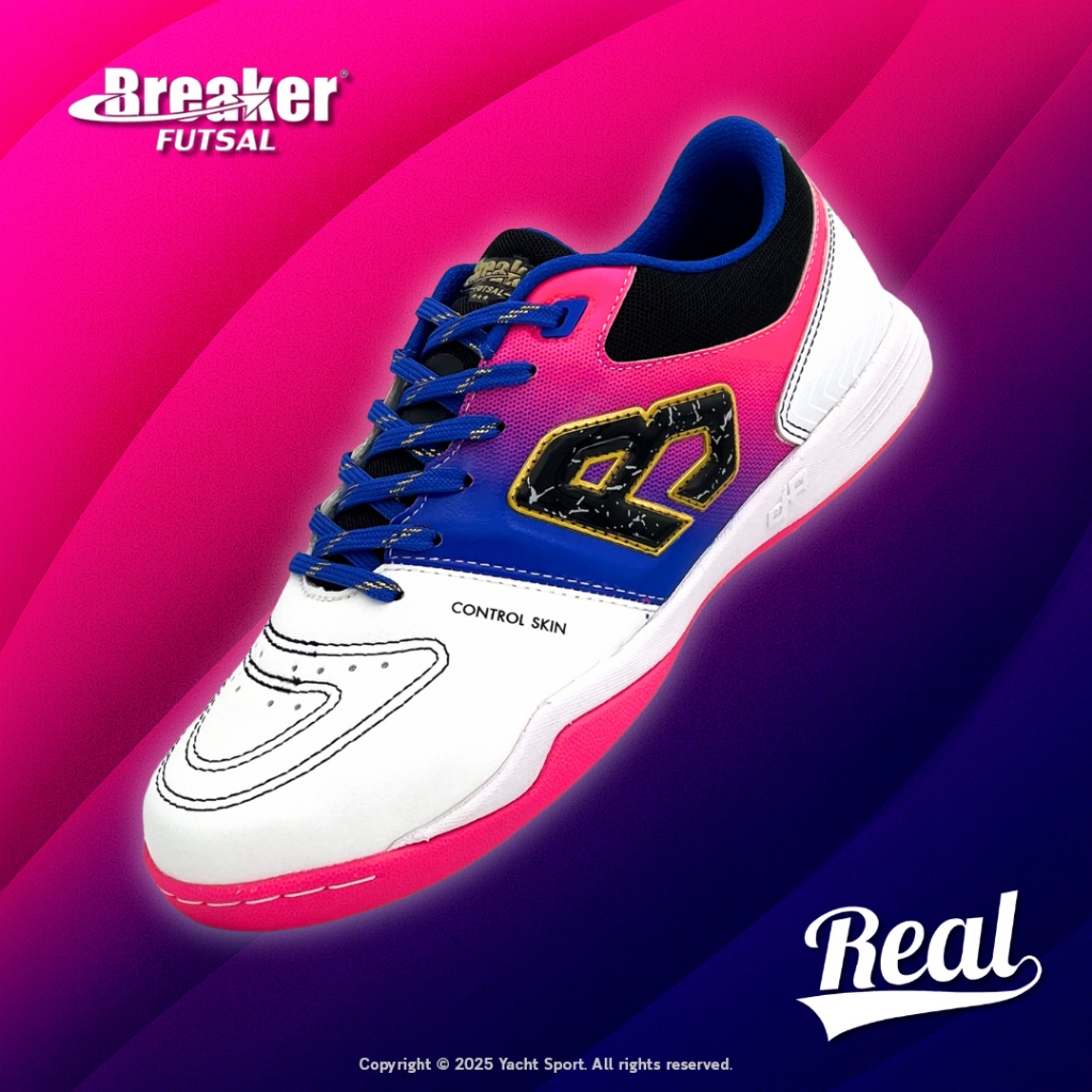 รองเท้าฟุตซอล BREAKER รุ่น REAL รหัส BK213