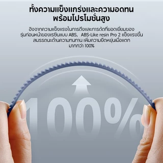 ANYCUBIC Resin 3D Printer ABS-Like Resin Pro 2 1KG for LCD 3D Printing ความทนทานที่เพิ่มขึ้นอย่างมาก เรซิ่น APS