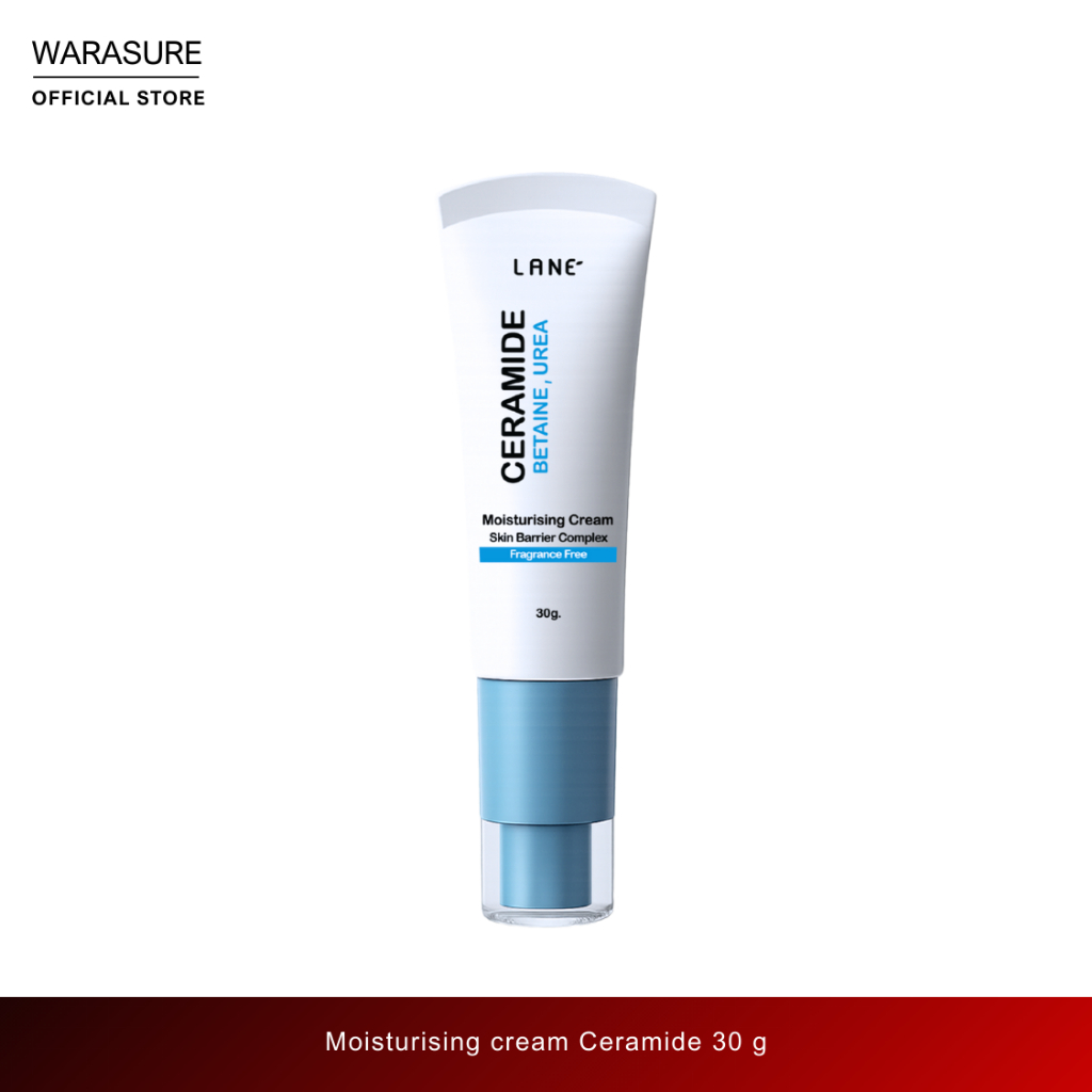 LANE’ Moisturising Cream ceramide เซราไมด์ dermatologically test ขนาด 30g.